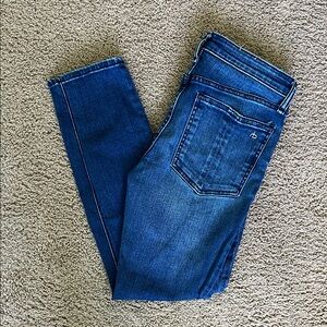 rag & bone Dark Blue Skinny Jeans